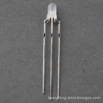 5mm common anode bi-color led diode